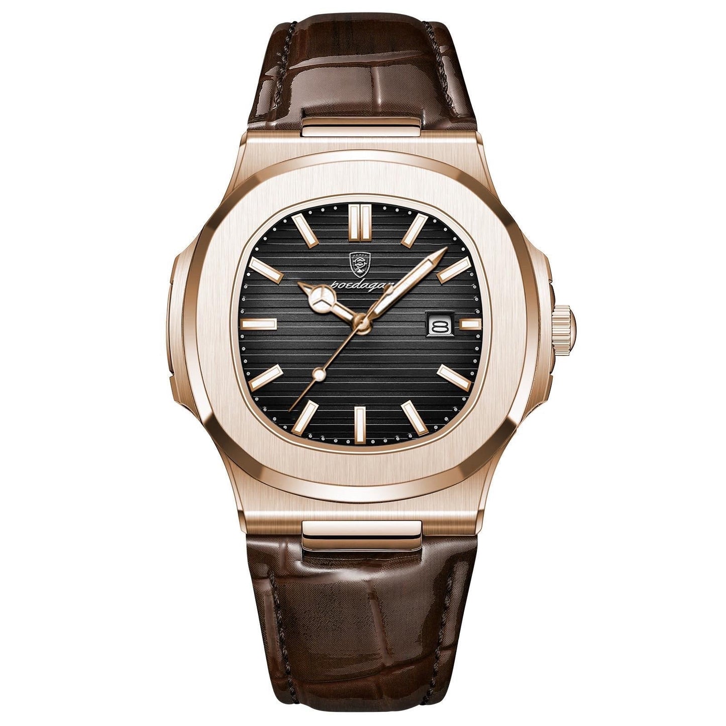 Regalia Rose Gold - 41mm verre saphir élégant