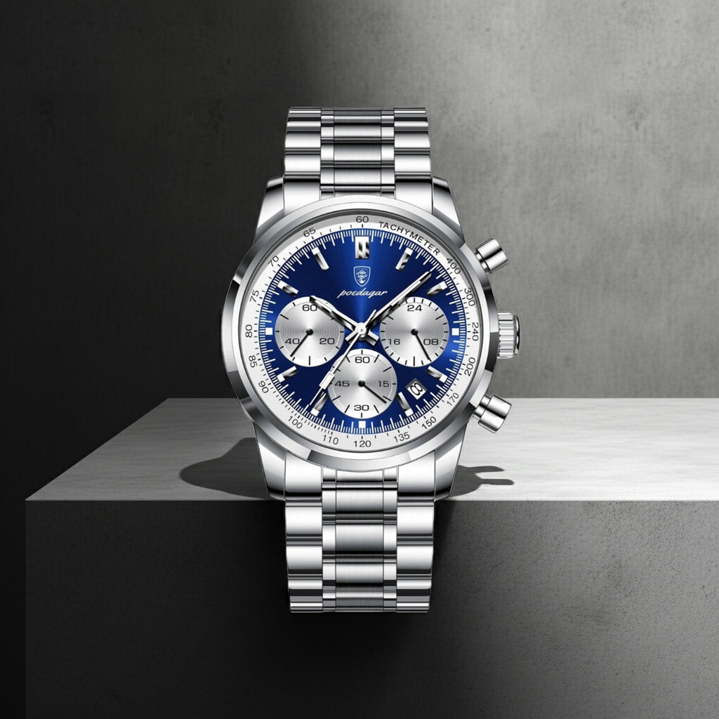 Montre Apex 40mm-Elegance&Précision/Chrono Signature